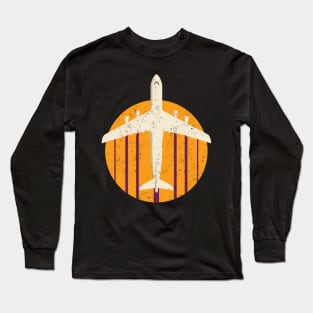 C-5 Galaxy Jet Airplane Long Sleeve T-Shirt